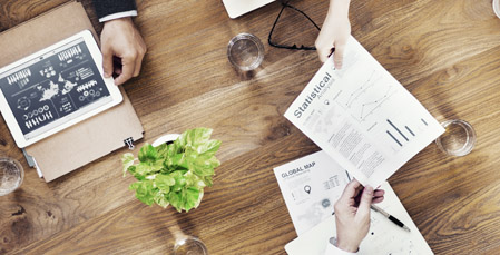 Group of Multiethnic Busy People Working in an Office